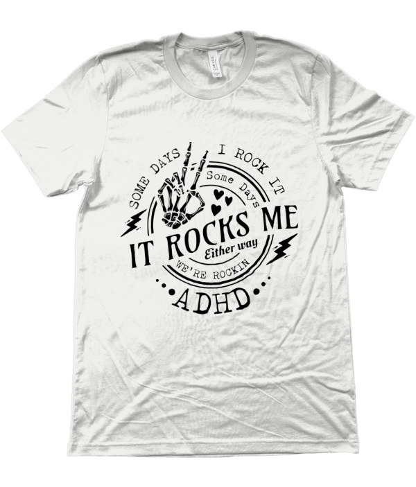 Unisex Crew Neck T-Shirt - It Rocks Me