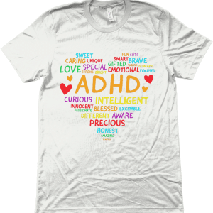 Unisex Crew Neck T-Shirt - ADHD sweet caring