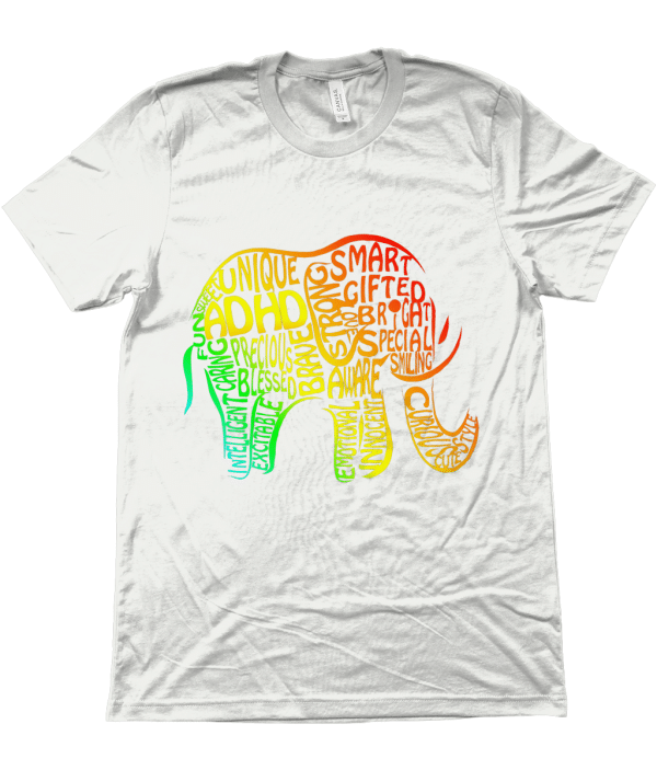 Unisex Crew Neck T-Shirt - ADHD Olifant