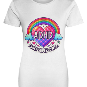 Womens Cool T Sublimation-ADHD-Superpower