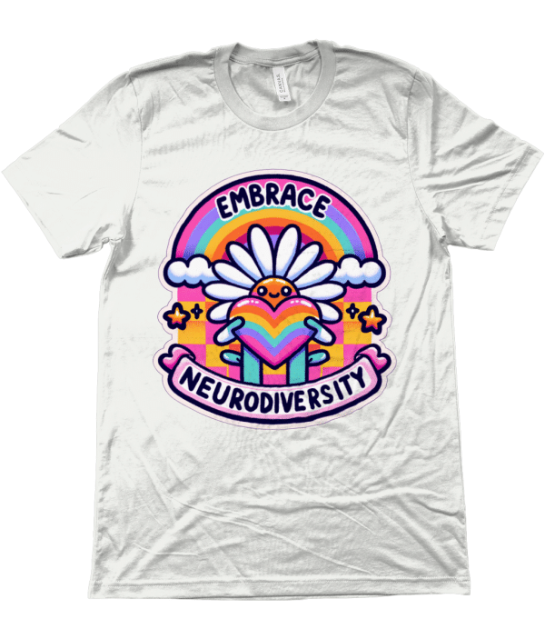Unisex Crew Neck T-Shirt-Embrace Neurodiversity