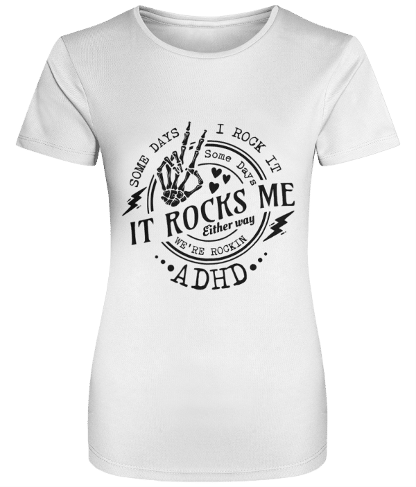 Womens Cool T Rocks Me