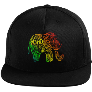 Snapback Rapper Cap ADHD AWARENESS