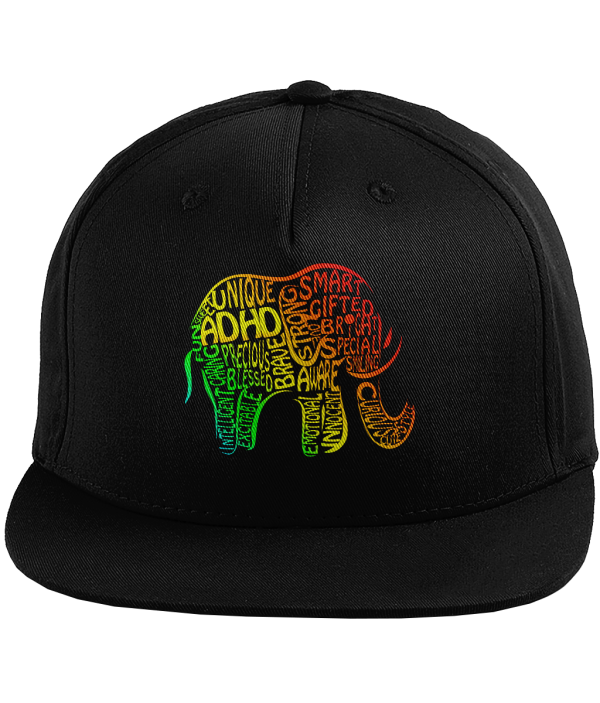 Snapback Rapper Cap ADHD AWARENESS