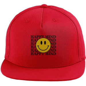 snapback Rapper cap Happy Mind