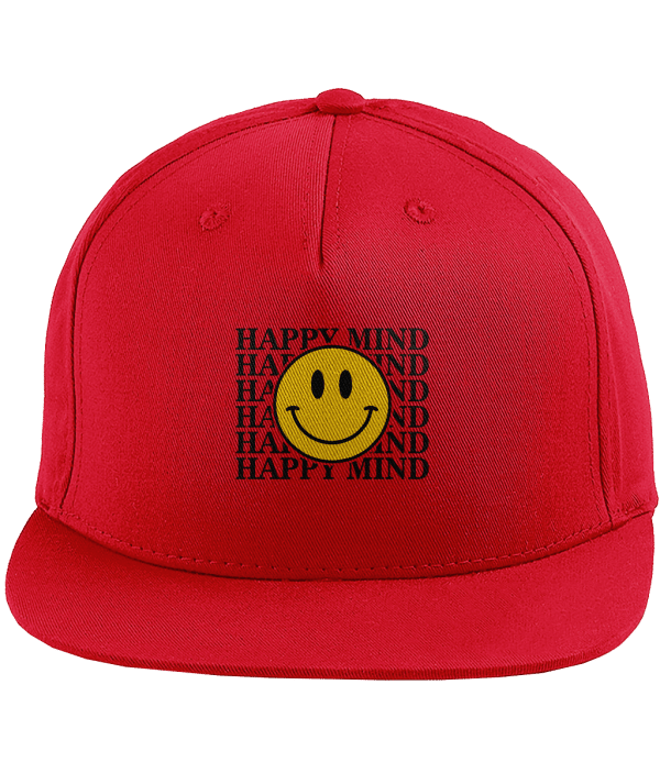 snapback Rapper cap Happy Mind