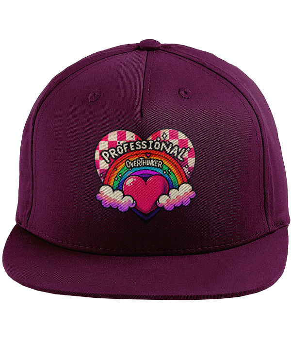 Snapback Rapper Cap – Professional Overthinker