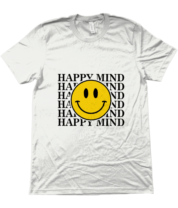 Unisex Crew Neck T-Shirt - Happy Mind