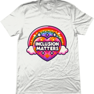 Unisex Crew Neck T-Shirt-Inclusion Matters