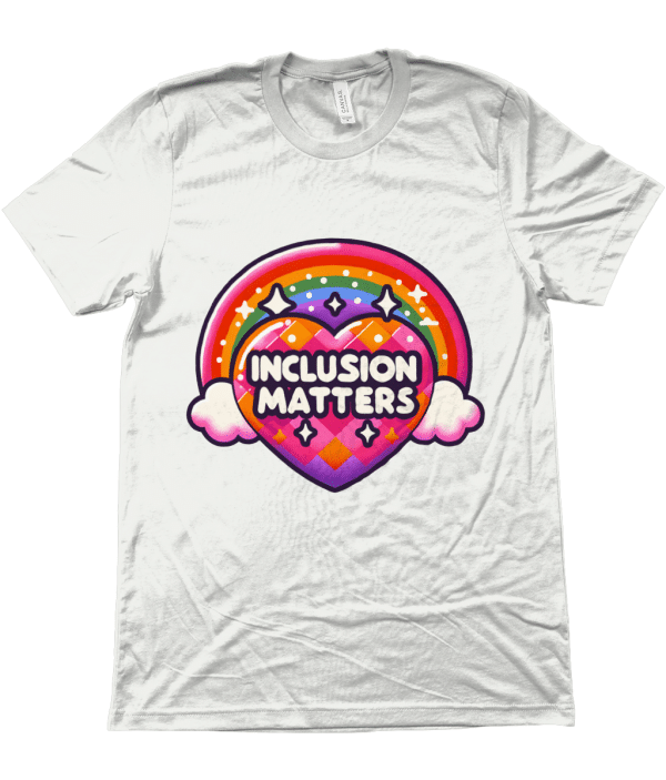 Unisex Crew Neck T-Shirt-Inclusion Matters
