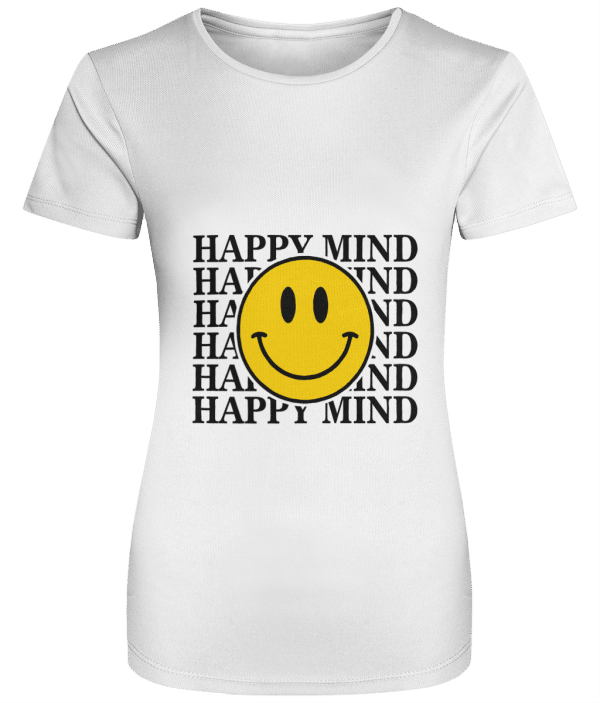 Womens Cool T Happy Mind
