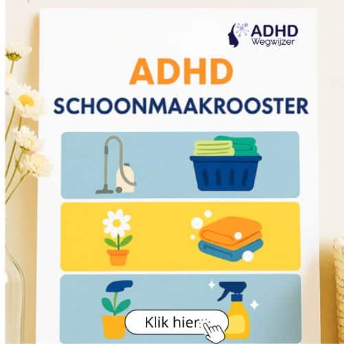 schoonmaakwerkzaamheden oplossing voor mensen met ADHD